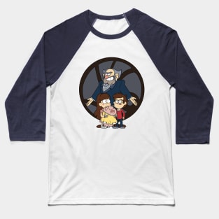 A Gravity of Unfortunate Falls Baseball T-Shirt